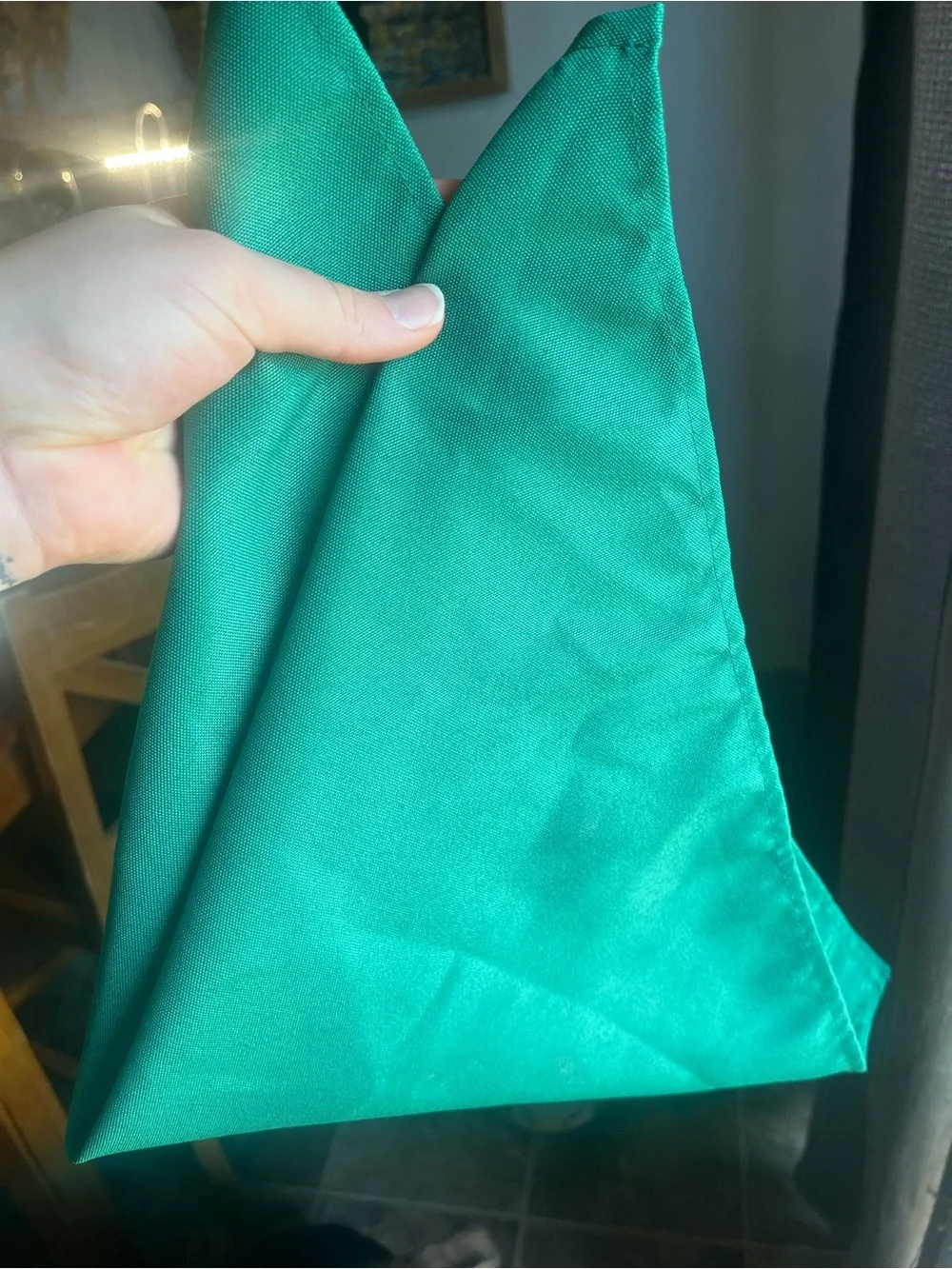 Dark Green Cloth Napkins